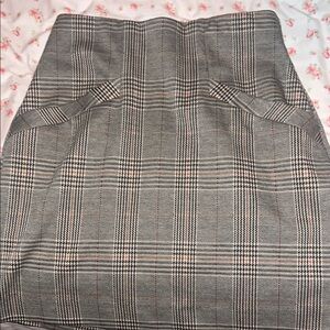 Chic Plaid Skirt